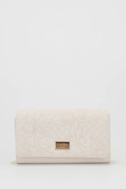 Quilted Stitch Large Wallet