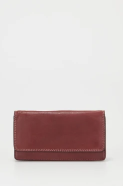 Maya Leather Large Clutch