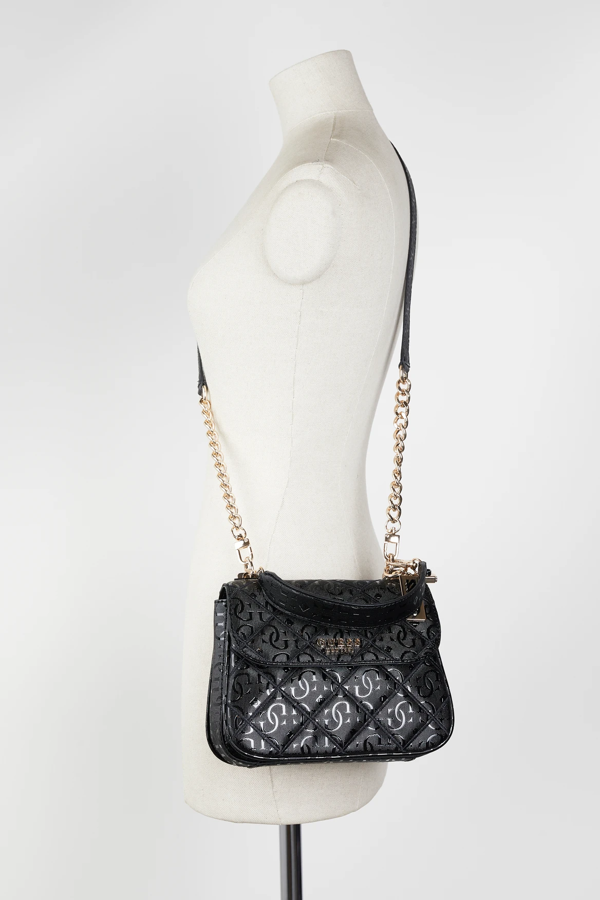 Guess Caddie Top Handle Crossbody Bag - Image 4