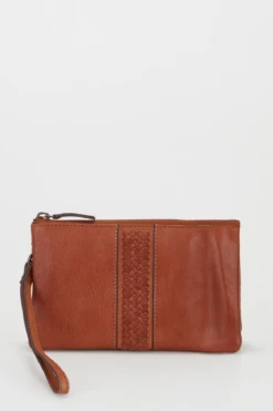 Cara Leather Wristlet