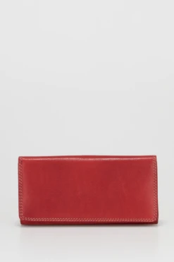 Maya Leather Classic Clutch