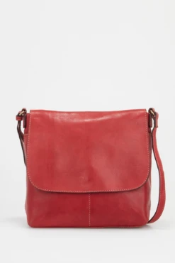 Maya Leather Classic Flapover Bag