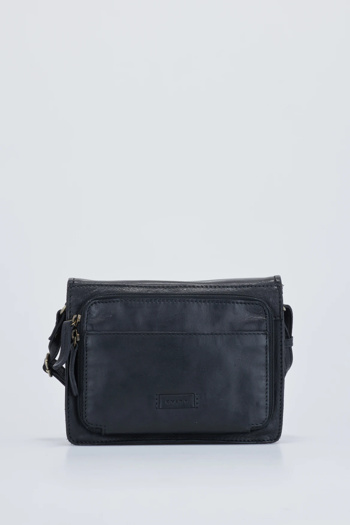 Gwen Leather Stitch Flapover Bag - Image 2
